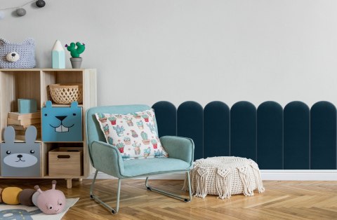 Panel Tapicerowany Granatowy 20cm