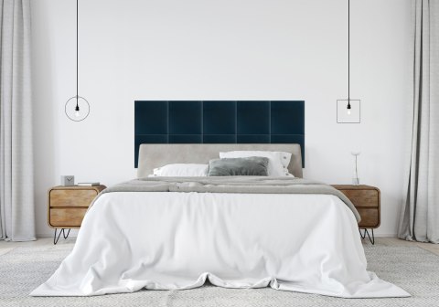 Panel Tapicerowany Granatowy