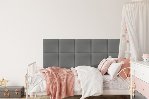 Panel Tapicerowany Jasny Szary