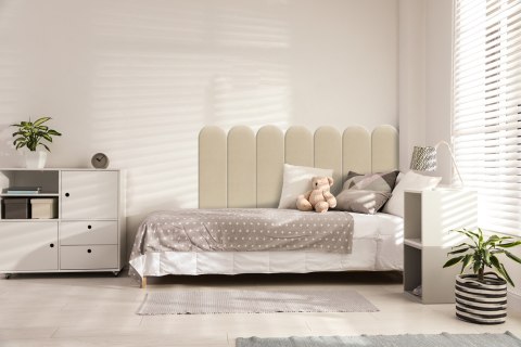 Panel Tapicerowany Kremowy 20cm