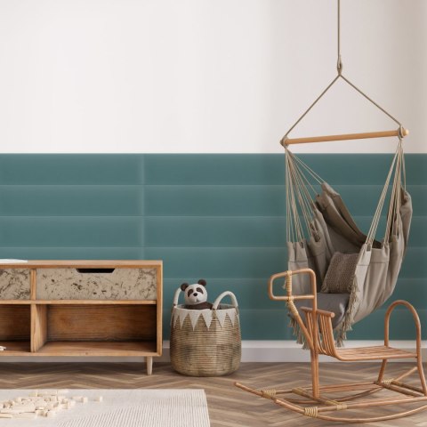 Panel Tapicerowany Magic Velvet Lazurowy