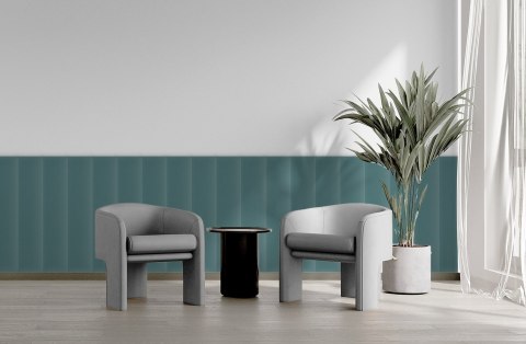 Panel Tapicerowany Magic Velvet Lazurowy