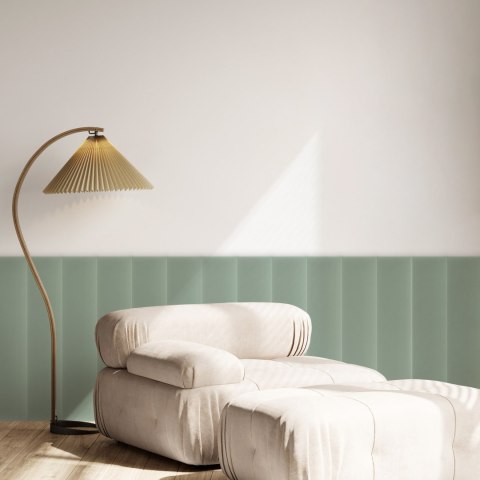 Panel Tapicerowany Magic Velvet Miętowy