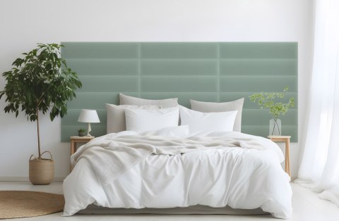 Panel Tapicerowany Magic Velvet Miętowy