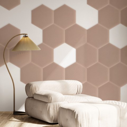 Panel Tapicerowany Magic Velvet Pudrowy Róż