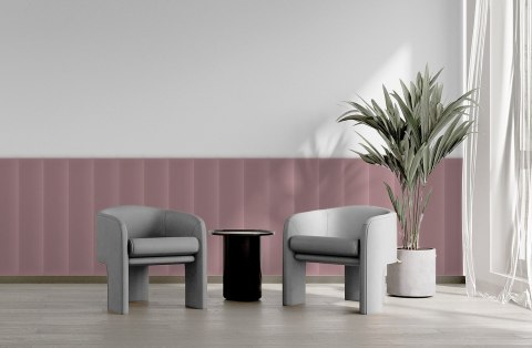 Panel Tapicerowany Magic Velvet Różowy