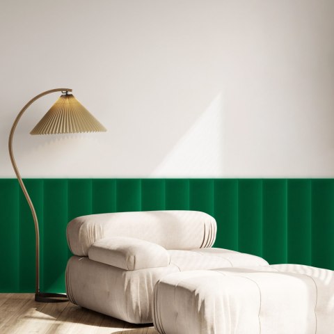 Panel Tapicerowany Magic Velvet Zielony