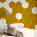 Panel Tapicerowany Magic Velvet Żółty