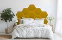 Panel Tapicerowany Magic Velvet Żółty