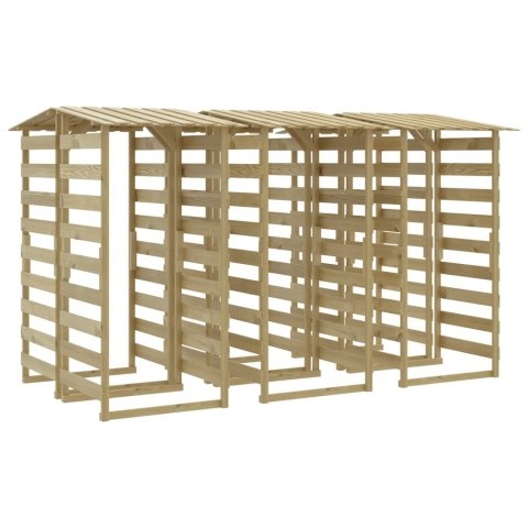 Pergole ogrodowe z daszkiem, 6 szt., 100x90x200 cm, sosnowe Pergole ogrodowe z daszkiem, 6 szt., 100x90x200 cm, sosnowe