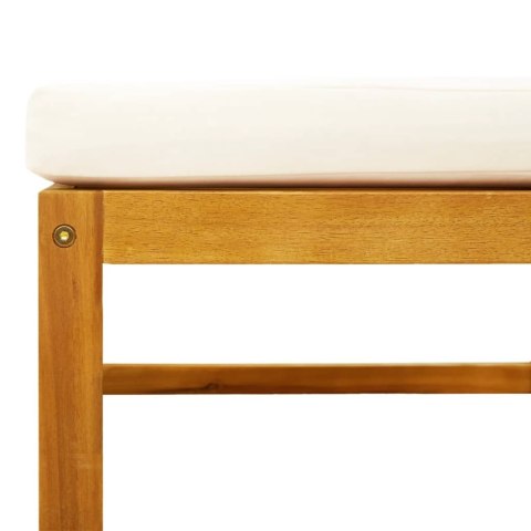 5-cz. zestaw wypoczynkowy do ogrodu, z poduszkami, akacjowy