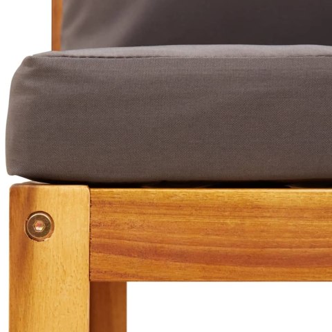 5-cz. zestaw wypoczynkowy do ogrodu, z poduszkami, akacjowy