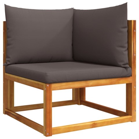 6-cz. zestaw wypoczynkowy do ogrodu, z poduszkami, akacjowy