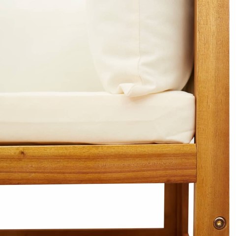 9-cz. zestaw wypoczynkowy do ogrodu, z poduszkami, akacjowy