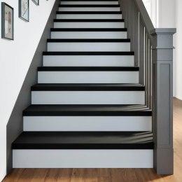 Stopnie schodowe 12 szt. brązowe 100x25x2 cm lite drewno dębowe