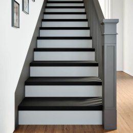 Stopnie schodowe 12 szt. brązowe 70x25x2 cm lite drewno dębowe