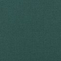 Krzesła stołowe, 6 szt., ciemnozielone, obite tkaniną