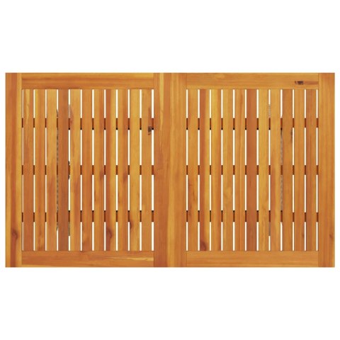 Sofa ogrodowa 3-osobowa z poduszkami i stołem Jasnoszary