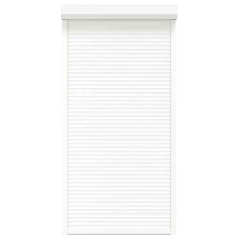 Roleta zewnętrzna, aluminiowa, 110 x 220 cm, biała