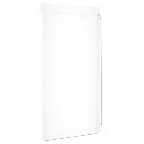 Roleta zewnętrzna, aluminiowa, 110 x 220 cm, biała