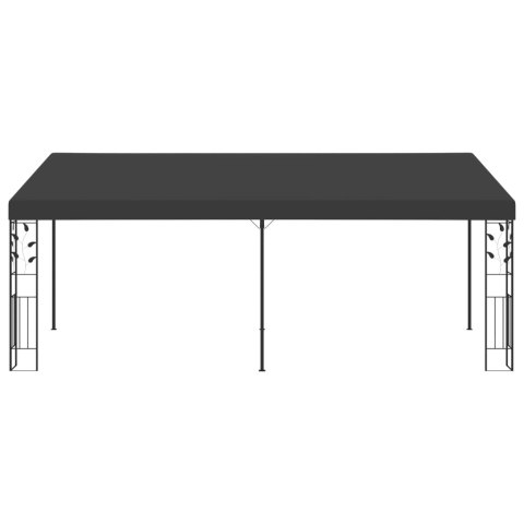 Altana przyścienna, 6 x 3 x 2,5 m, antracytowa