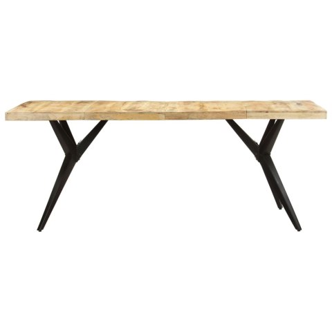 Stół jadalniany, 200x90x76 cm, surowe drewno mango Stół jadalniany, 200x90x76 cm, surowe drewno mango