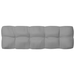 Poduszka na sofę z palet, szara, 120x40x10 cm