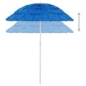 Parasol plażowy, niebieski, 180 cm