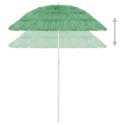 Parasol plażowy, zielony, 180 cm