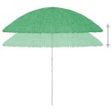 Parasol plażowy, zielony, 300 cm