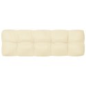 Poduszki na sofę z palet, 7 szt., kremowe
