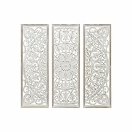 Dekoracja ścienna DKD Home Decor Mandala Drewno MDF (120.5 x 2 x 121.5 cm)