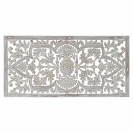 Zagłówek do łóżka DKD Home Decor 163 x 3,5 x 81 cm Biały Drewno MDF