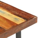 Stolik kawowy, 142x90x42 cm, lite drewno z odzysku