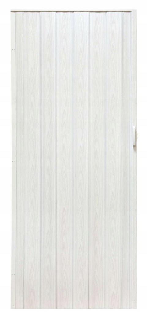 Drzwi harmonijkowe 004-100-04 biały dąb 100 cm