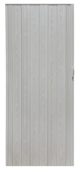 Drzwi harmonijkowe 004-90-07 Szary Dąb 90 cm
