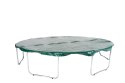 Trampolina Ogrodowa Jumpi 374cm/12FT Maxy Comfort Zielona Z Wewnętrzną Siatką