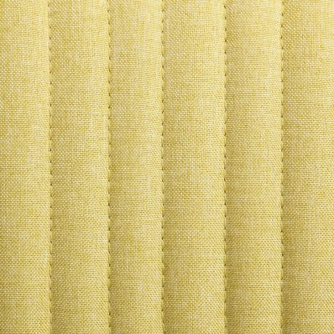 Krzesła stołowe, 4 szt., zielone, obite tkaniną