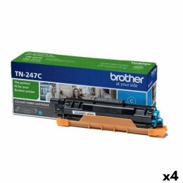 Toner Brother HLL Turkusowy (4 Sztuk)