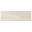Stolik konsolowy, biały, 115x35x77 cm, surowe drewno mango