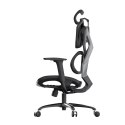 Fotel ergonomiczny gamingowy Angel Furia Black