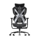 Fotel ergonomiczny gamingowy Angel Furia Black