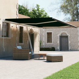 Wolnostojąca, automatycznie zwijana markiza, 500x300 cm