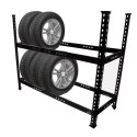 Stojak na koła opony felgi wieszak do garażu regał samochodowy BITUXX 150kg