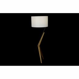 Lampa Stojąca DKD Home Decor Biały Brązowy Czarny Metal Dub 50 W 220 V 54 x 52 x 145 cm