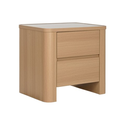Stolik Nocny Home ESPRIT Naturalny Jasnoszary 56 X 40 X 51 cm Stolik Nocny Home ESPRIT Naturalny Jasnoszary 56 X 40 X 51 cm