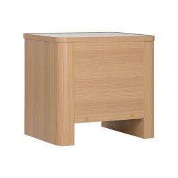 Stolik Nocny Home ESPRIT Naturalny Jasnoszary 56 X 40 X 51 cm