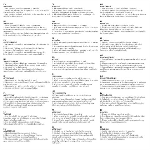 Barierka do łóżeczka dziecięcego, niebieska, 180x25 cm, tkanina