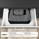Leopet Skrzynia transportowa dla psów XXXL, antracytowa