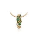 Gold pendant WXC6697 - Emerald